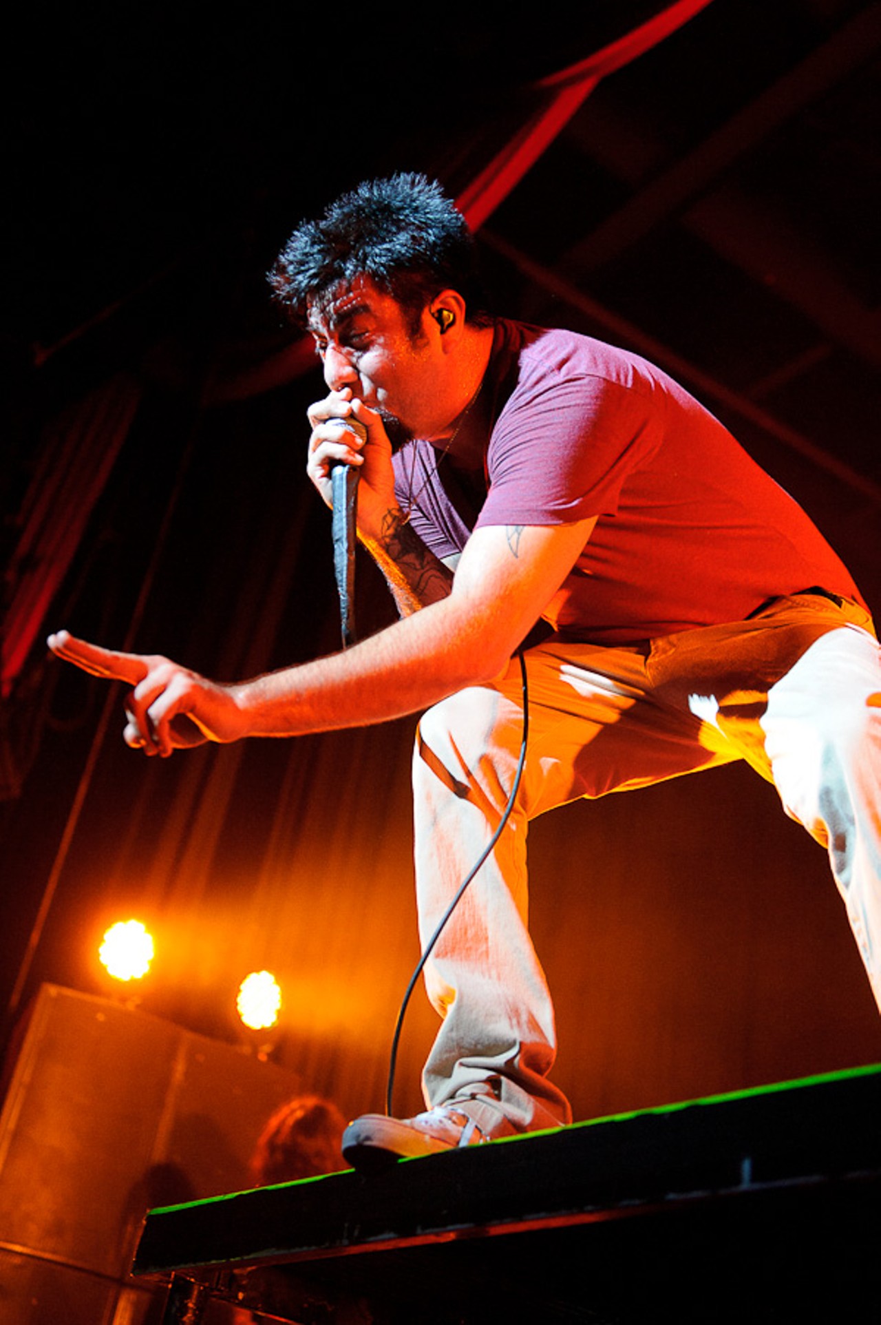 Deftones performing at the Pageant.