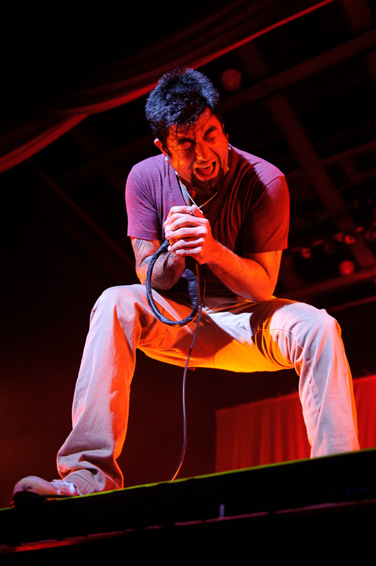 Deftones performing at the Pageant.