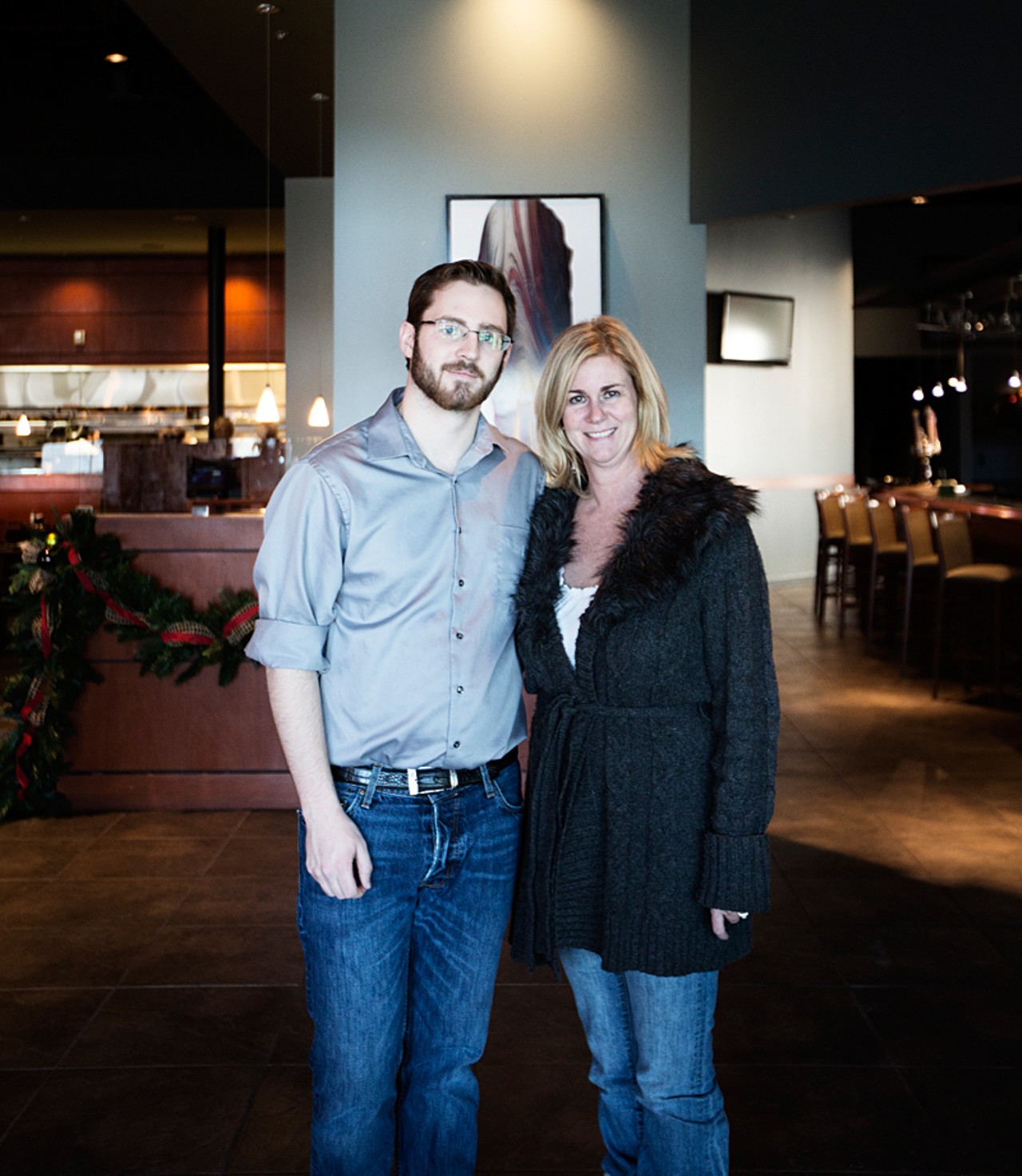 Two of the owners of Eleven65, mother and son, Elizabeth and Hal Sparks.