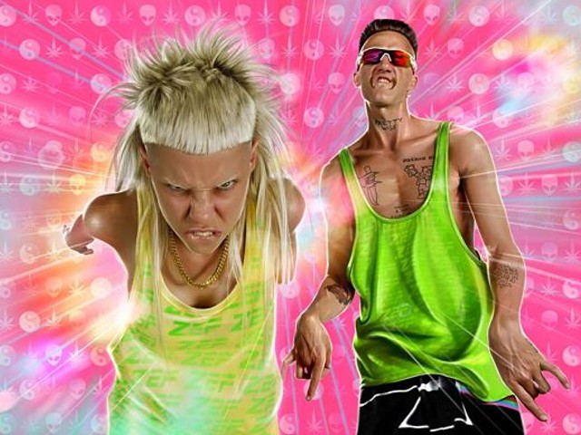 Most awesome press photo ever: Die Antwoord - October 18 @ the Pageant