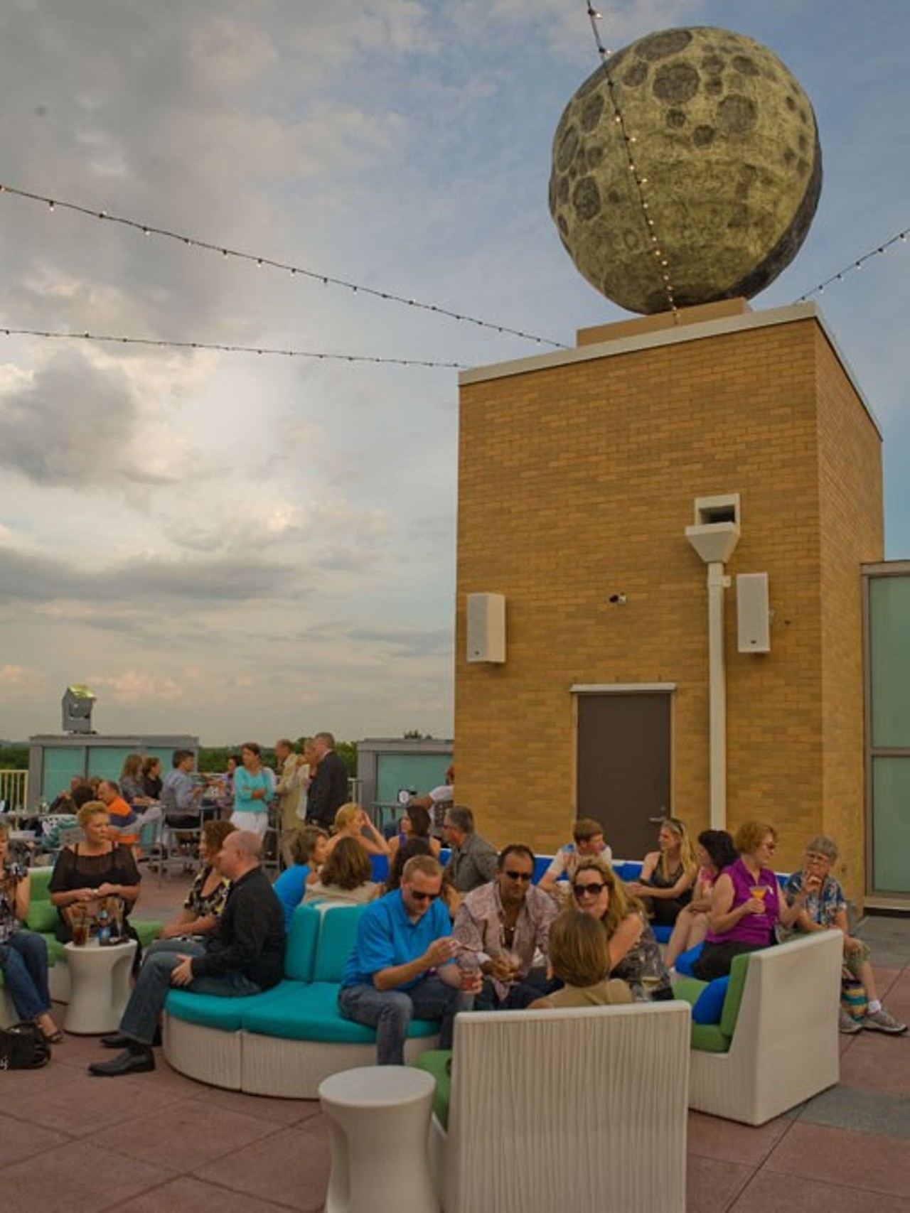 Eclipse at the Moonrise
6177 Delmar Boulevard
Moonrise in the Delmar Loop has a giant moon and a rooftop view of all the going-ons. You'll feel like you're in the clouds.
