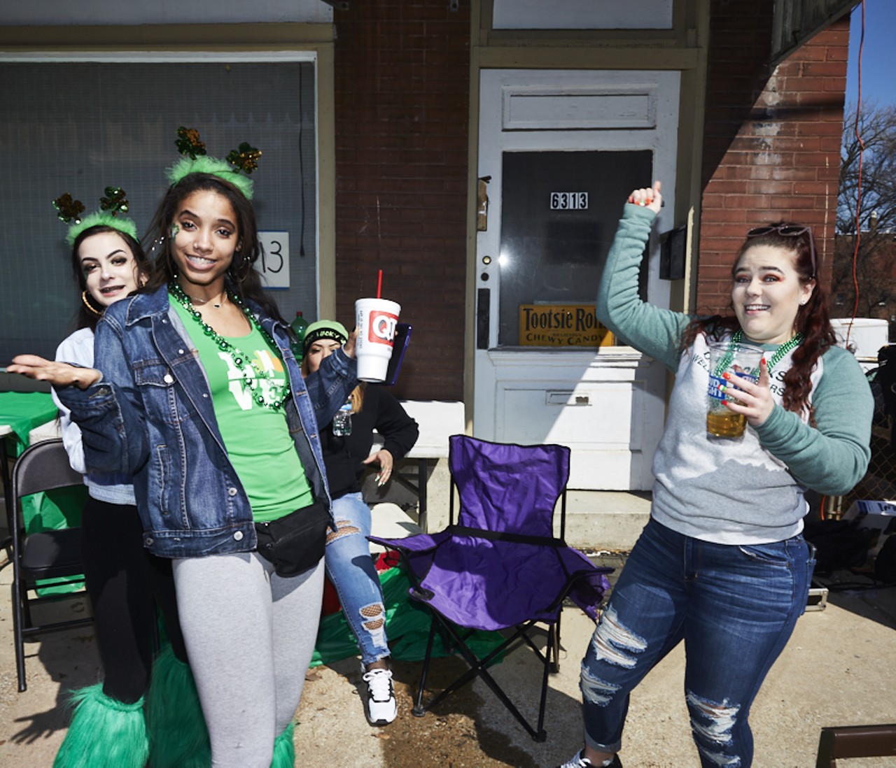 St. Patricks Day in Dogtown St. Louis MO on March 17, 2019. &copy; images Theo R. Welling