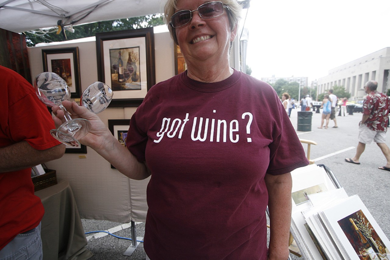 Drinking Bargain Wines at STL Uncorked, 6/19/10