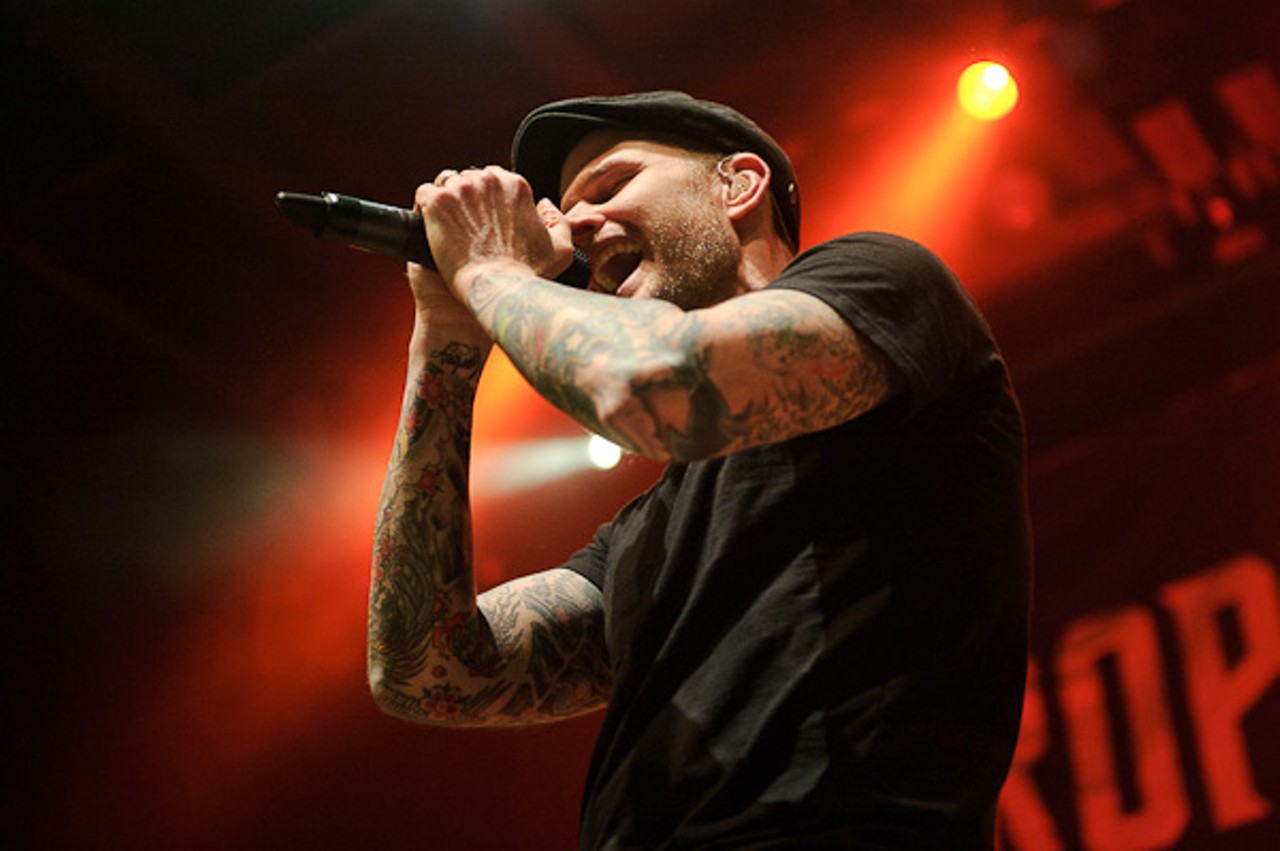 Dropkick Murphys performing at the Pageant.