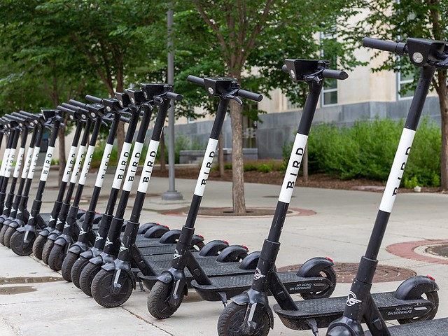 E-scooters will be back in downtown and Downtown West.
