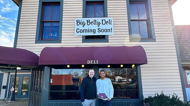 Big Belly Deli co-owners Chris Timmermann and Nick Boyd.