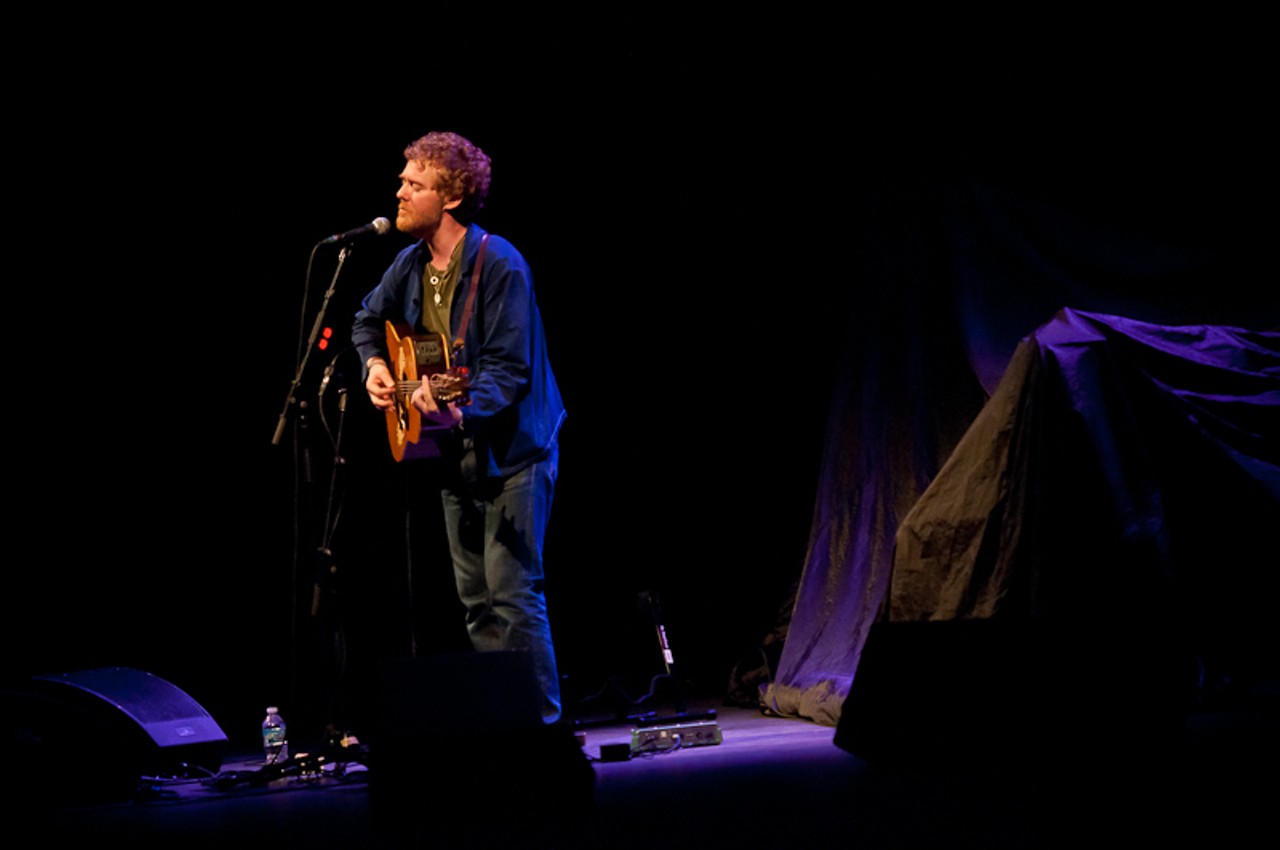 Glen Hansard performing at the Fox Theatre.