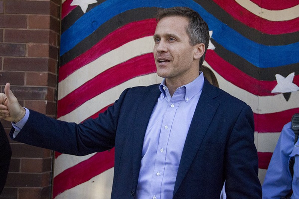 Eric Greitens has a story to tell.
