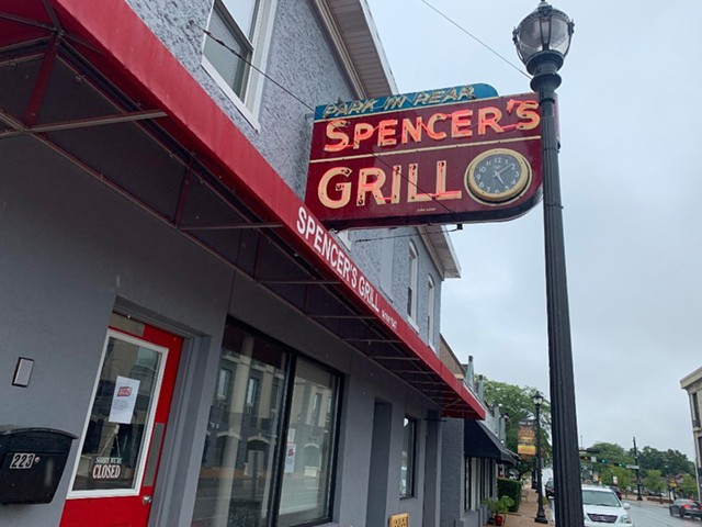 Spencer's Grill owner Alex Campbell says the restaurant tries to stay apolitical.