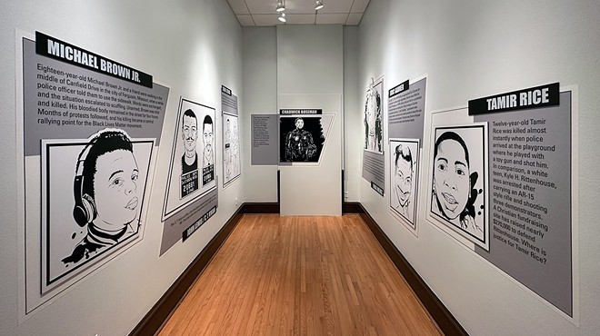 Marlon West's Ink Tributes is now on display at the Saint Louis University Museum of Art.