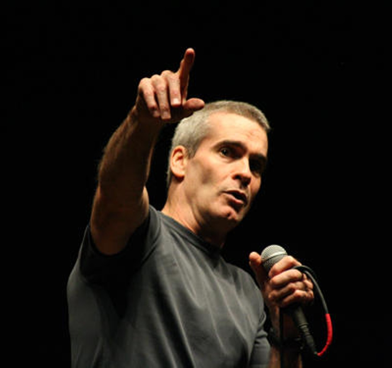 He's been on stage more than half his life, as a musician and spoken-word punk rock guru. Henry Rollins was at the Pageant on November 6. Look at the Many Faces of Henry Rollins and read a review of his show.