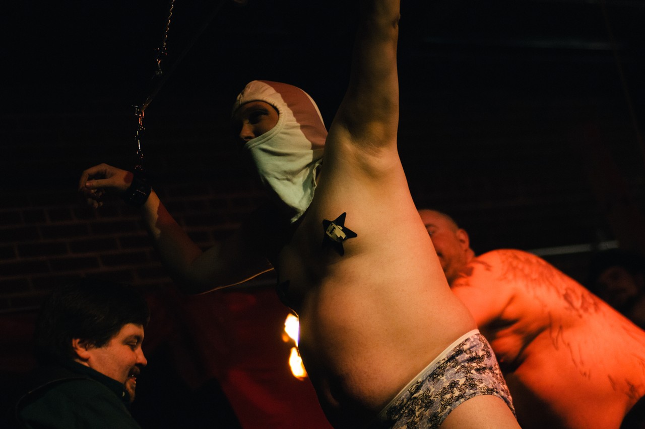 Fetish Fun at the Bad Dog on New Year's Eve (NSFW)