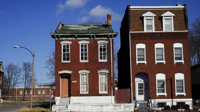 The city of St. Louis has more than 25,000 vacant or abandoned lots.