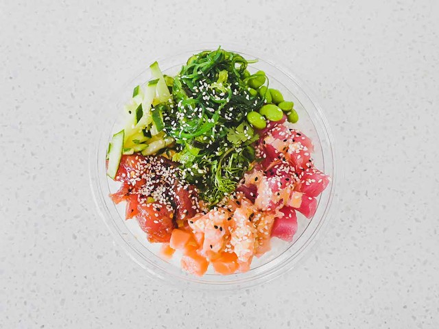 The Koibito Poke bowl is one of the many offerings now available at the first St. Louis area Koibito Poke.