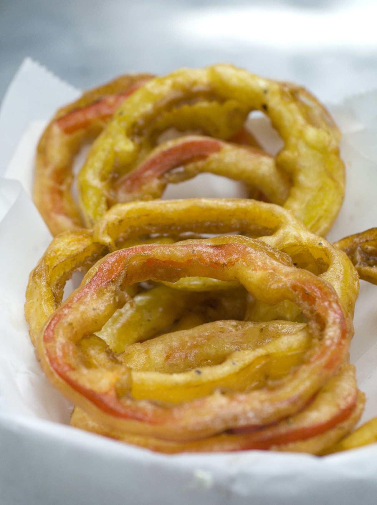 Next, one that I&rsquo;d never seen before, battered and fried bell peppers. Here&rsquo;s how they&rsquo;re made...