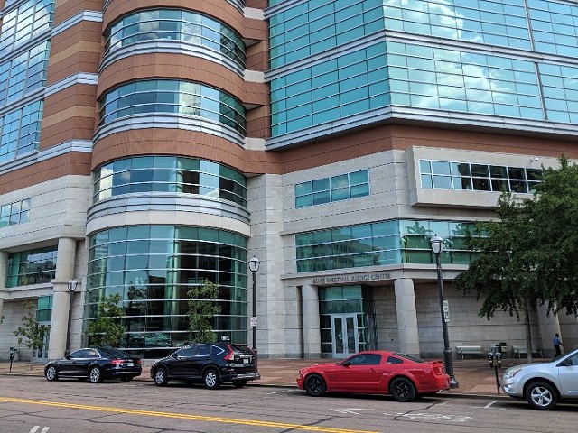 File photo of Buzz Westfall Justice Center in Clayton.