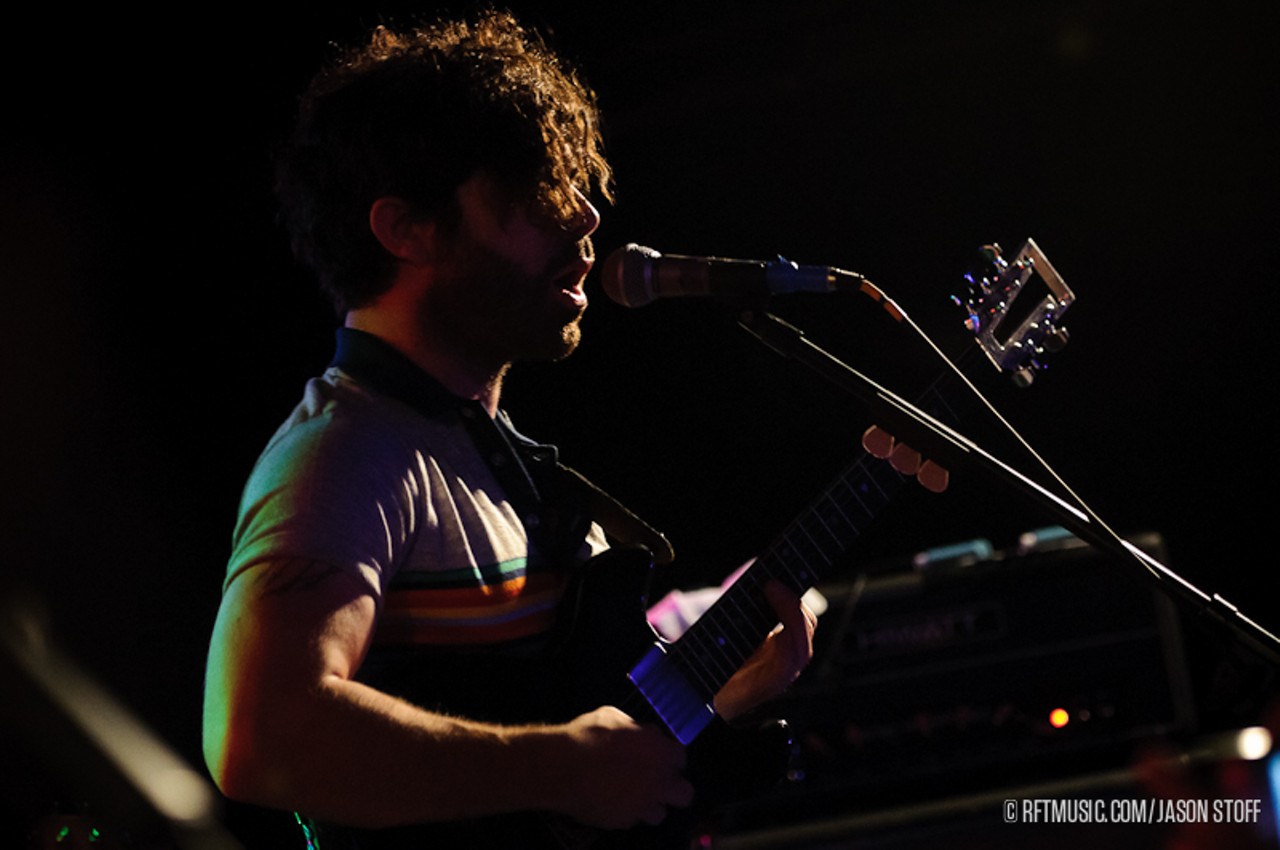 Foals performing at the Firebird.