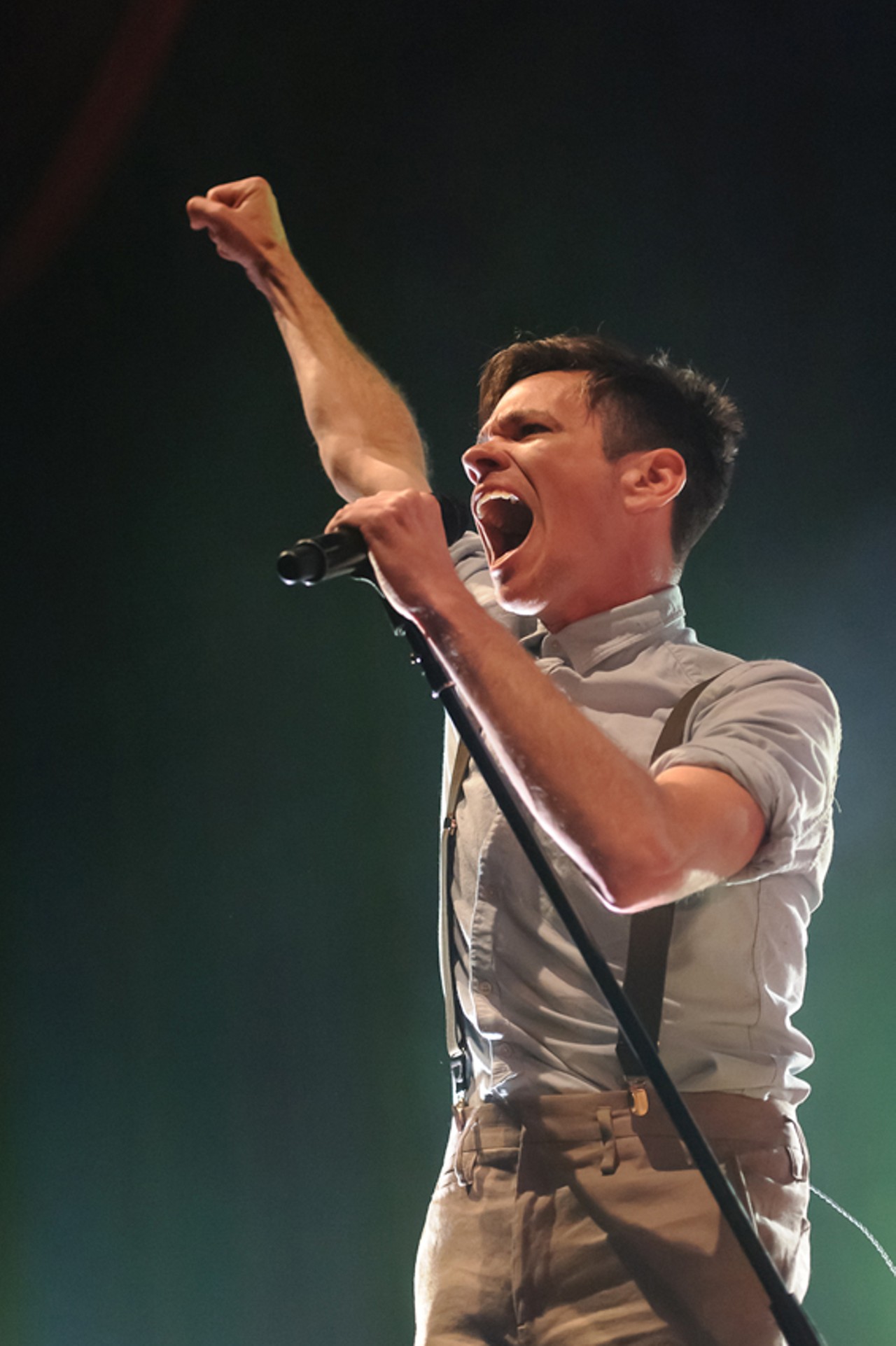 Nate Ruess of Fun. performing at The Pageant.