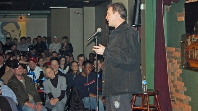 Norm MacDonald performs for a packed house at the Funny Bone back in 2010.