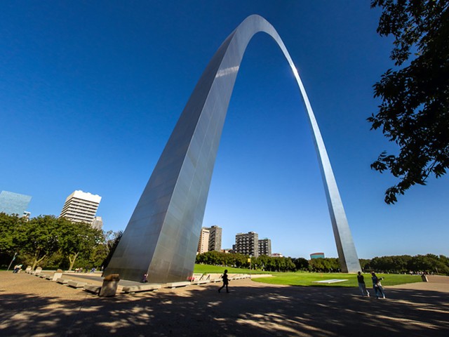The Gateway Arch has drawn 2.24 million visitors so far this year.