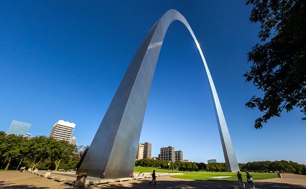 The Gateway Arch has drawn 2.24 million visitors so far this year.