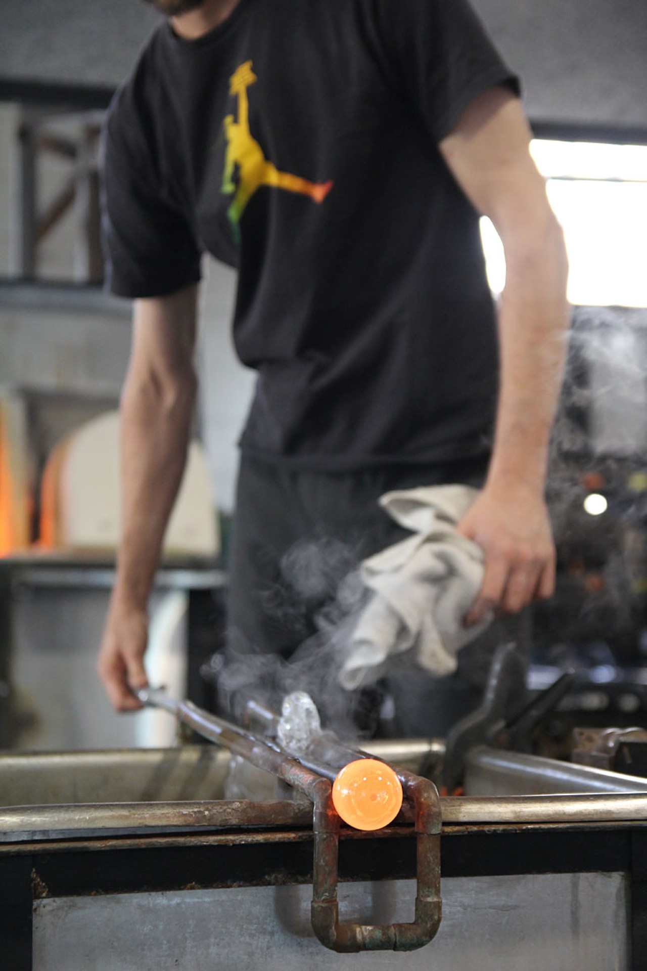 Glassblowing at Third Degree Glass Factory