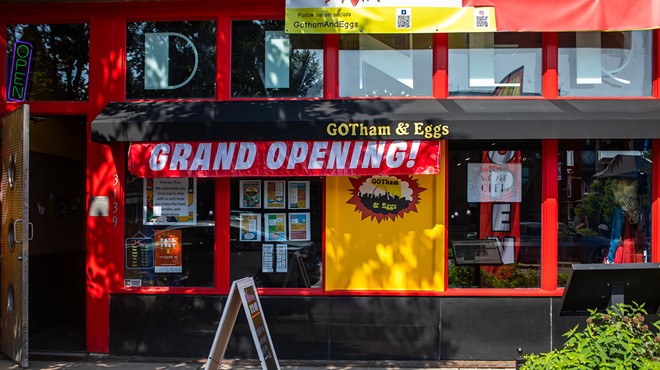 Gotham and Eggs held its grand opening on August 12.