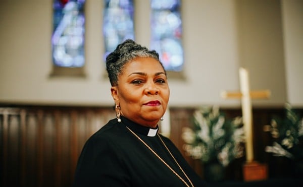 The Reverend Traci Blackmon of the United Church of Christ is one of 13 plaintiffs on a suit filed against Missouri's strict abortion ban today.