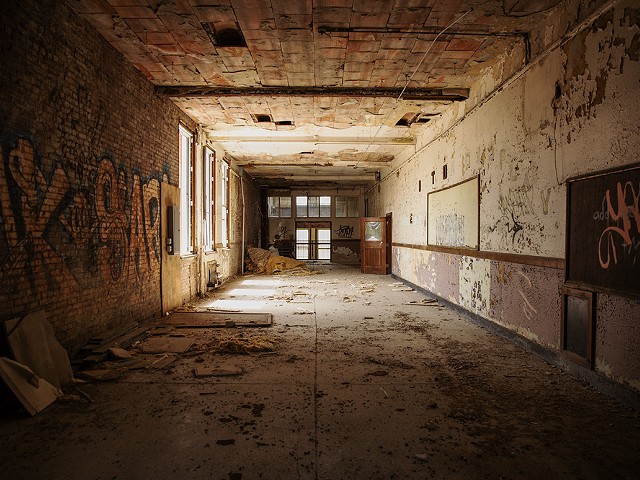 Vacant for 20 years, the Eliot School is located in St. Louis' Hyde Park neighborhood.