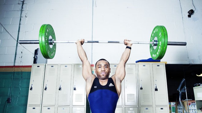 He Ain't Heavy: Pound for pound, Derrick Johnson is one of the nation's best weightlifters. His twin kid brothers may be even better.