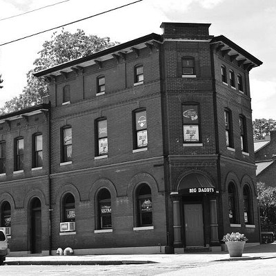 This Used to Be: A saloon that served as weapon storage during the Civil War    Now It's: Big Daddy's Bar and Grill    Location: Soulard        The book taught us that Soulard's party HQ actually has an important history. "The site of the 120-year-old building that dominates the corner of 10th and Sidney Streets had historic significance long before the St. Louis Brewing Association constructed the three-story brewery and saloon, now Big Daddy's Bar and Grill. When the Civil War was tearing the nation apart in the spring of 1961, Home Guard volunteers stashed up to twelve hundred muskets at that corner to defend the United States of America."        "The St. Louis Brewing Association constructed the Big Daddy's building as a brewery and saloon in 1897." Image courtesy of Emma Prince. 