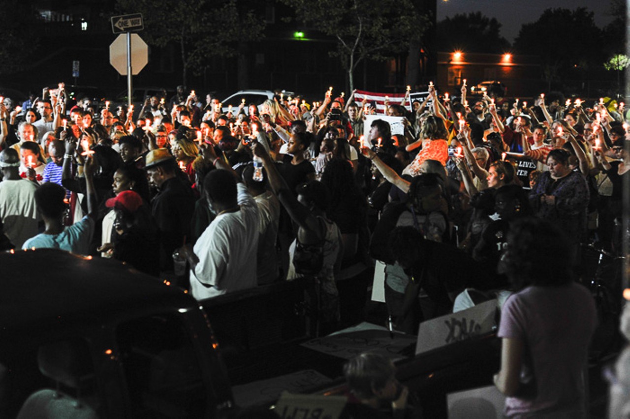 Huge Protest in Shaw Remembers VonDerrit Myers