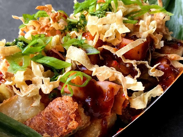Irrational Roots uses crispy potatoes as a tried and true vehicle for culinary exploration.