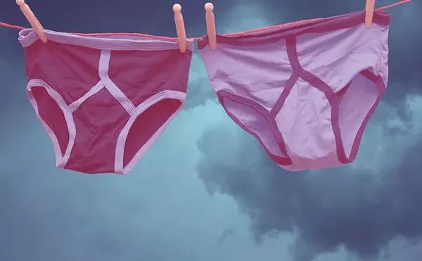 It’s Raining Undies, From Out Of The Sky