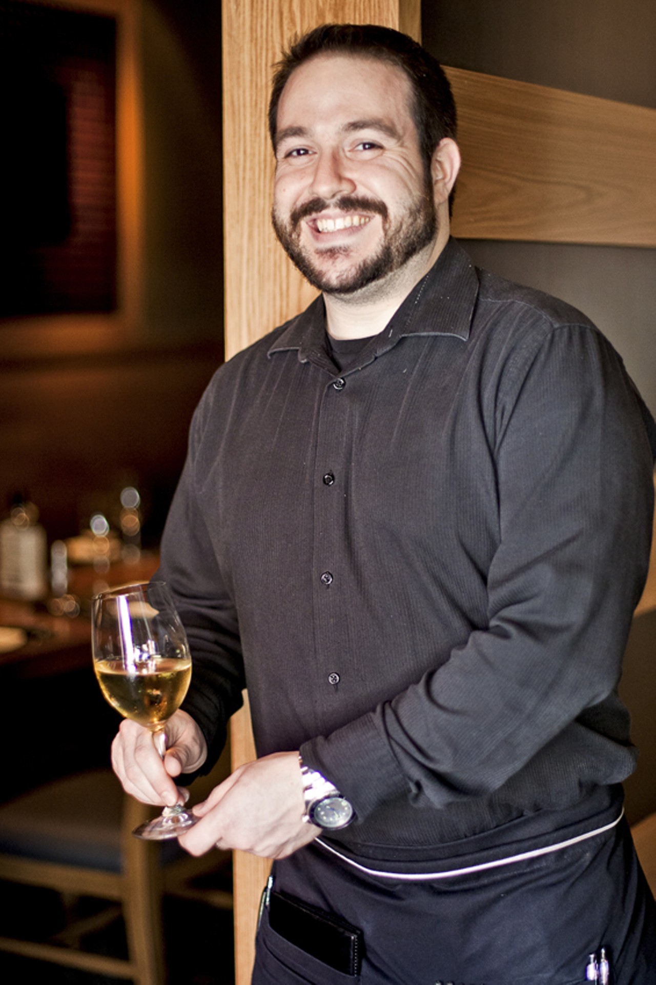 Ben Sabol, one of the servers at J. Gilbert's.