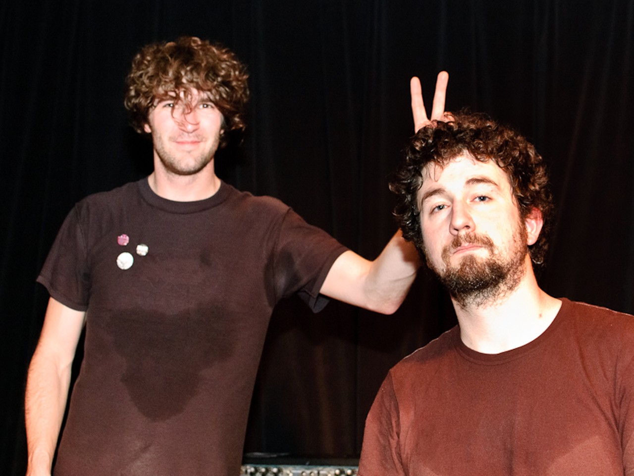Brian King and David Prowse of Japandroids, post-rocking.