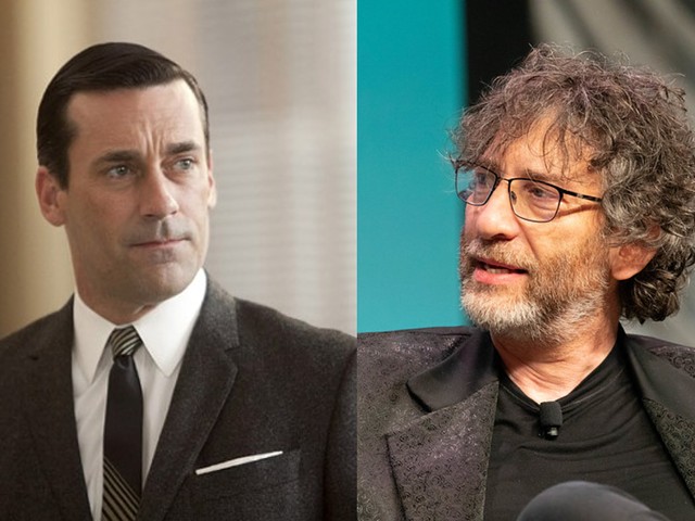 St. Louis native Jon Hamm won't be able to interview Neil Gaiman after all.