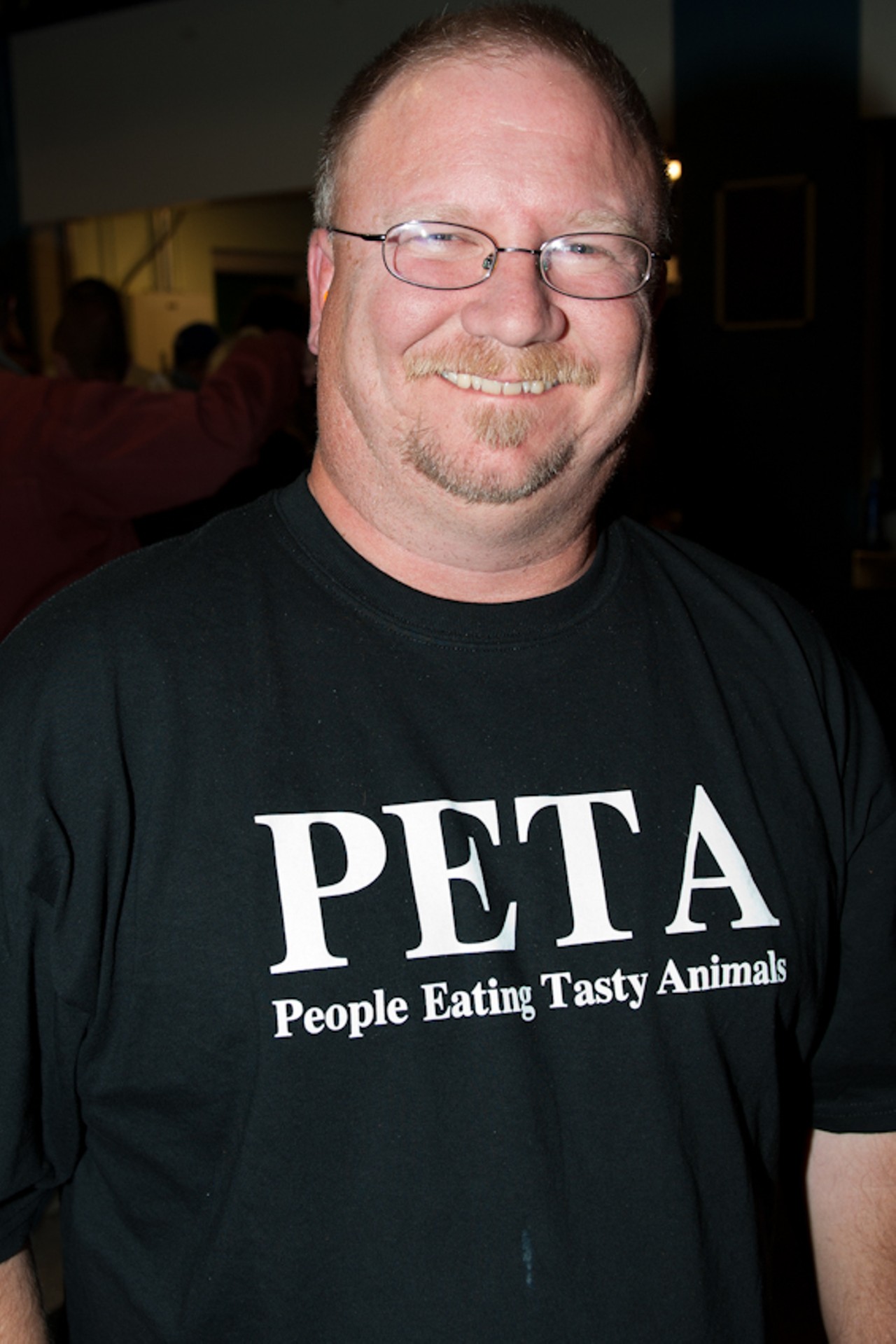PETA supporters were there too. Oh, wait...