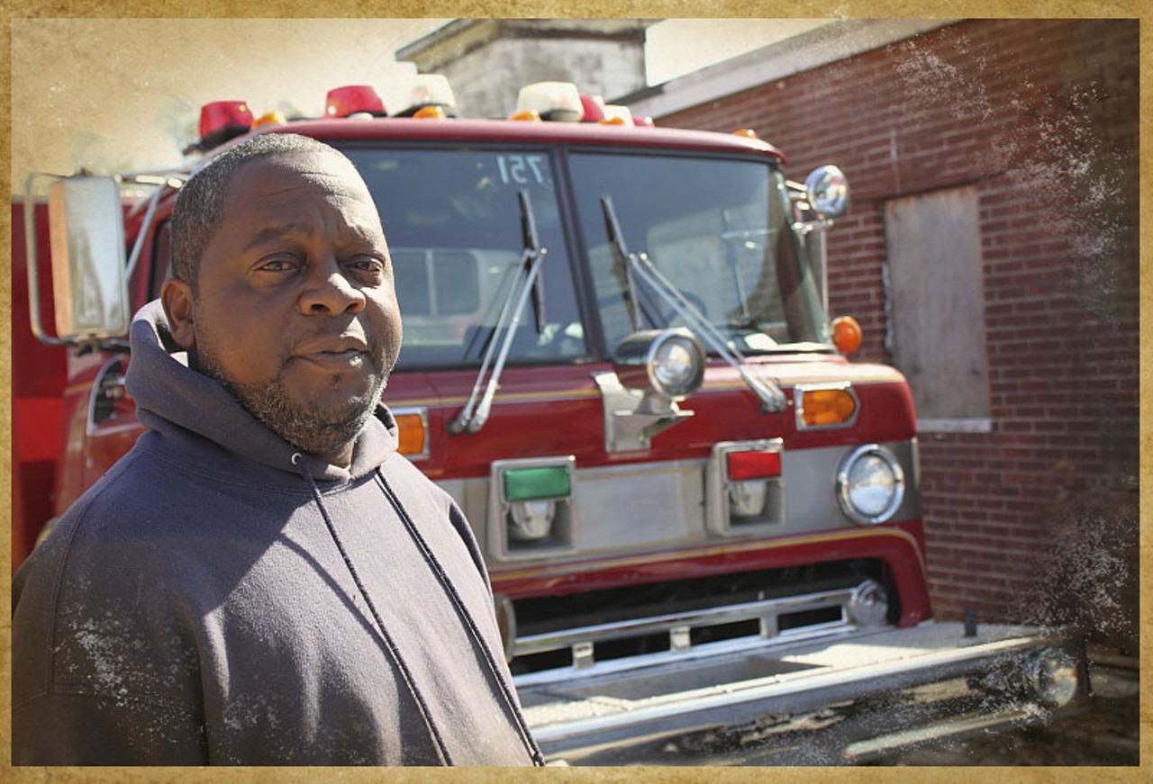 Volunteer fireman Richard Parks sometimes helps cover the fire department's utility bills with his own money.