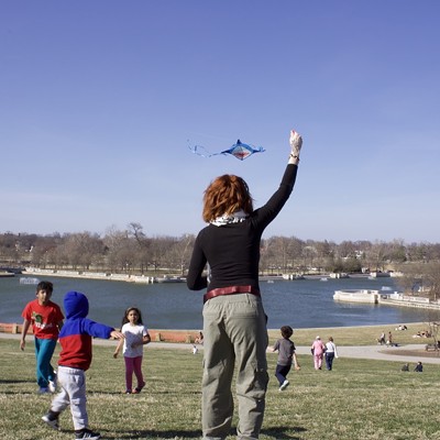 Kites for Gaza Filled the Skies of Forest Park in St. Louis on Sunday