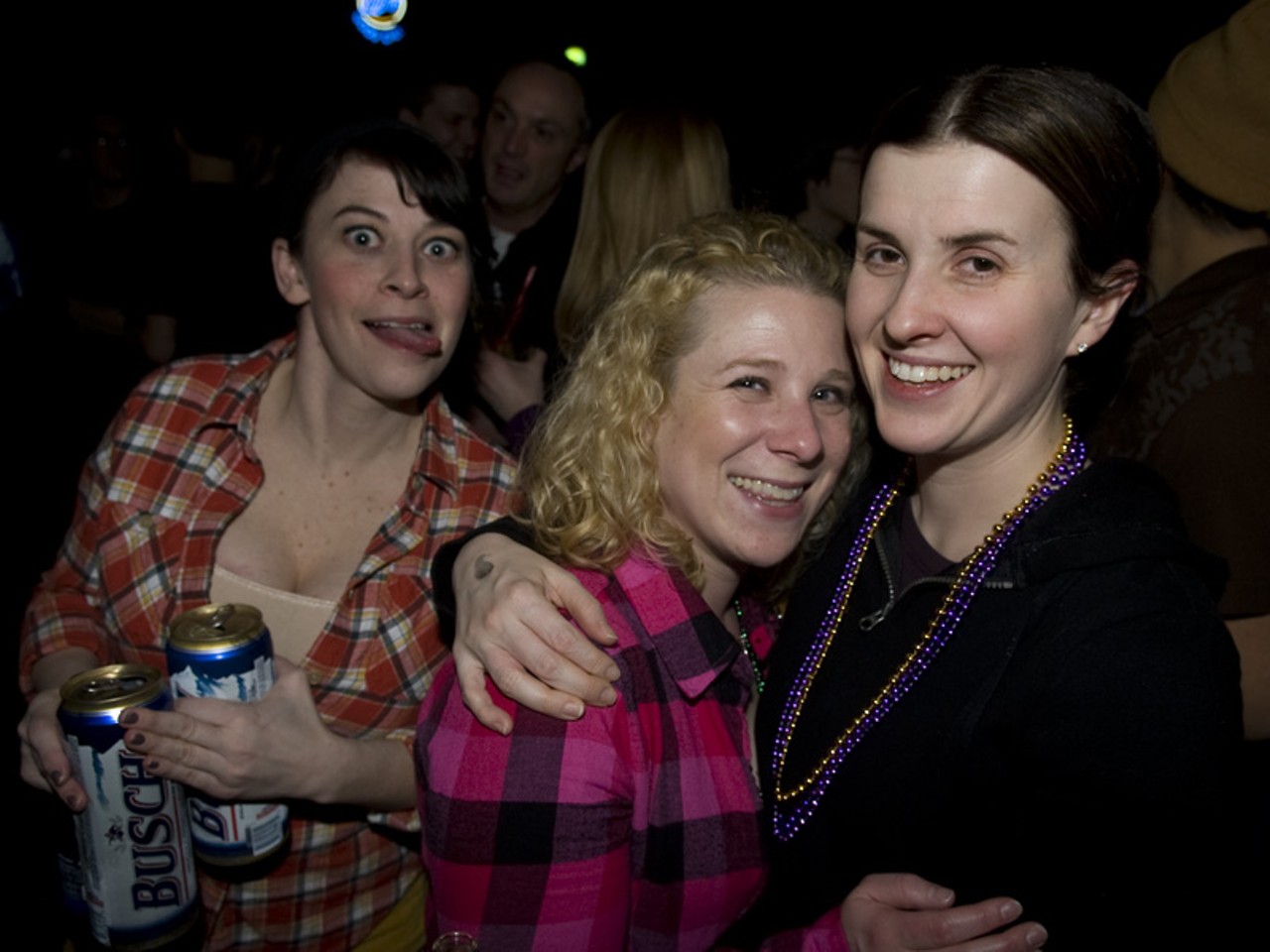 Members of the audience at the Langhorne Slim show on Friday, February 12, 2010 at Off Broadway.
