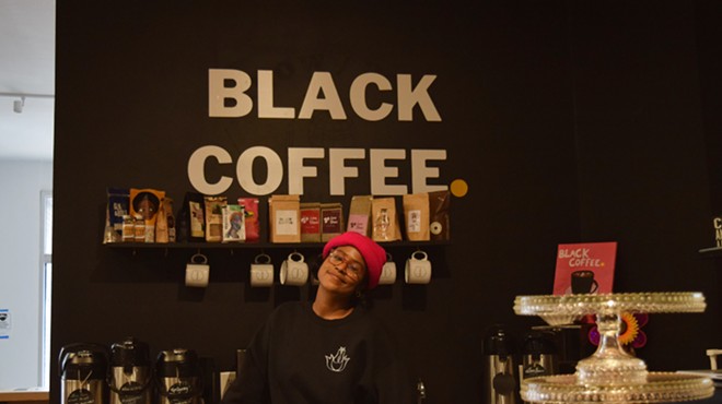 Aloha Mischeaux owns Black Coffee, which is housed at the Luminary in St. Louis.