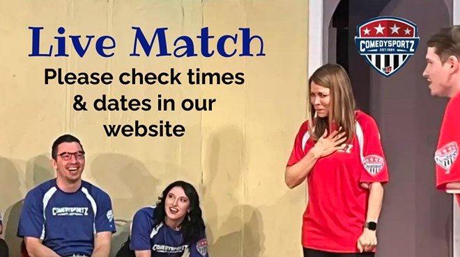 Live ComedySportz Match - Fridays at The Old Orchard Gallery