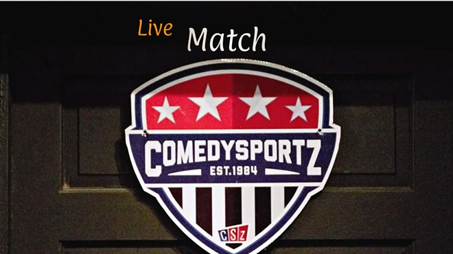 Live ComedySportz Match in Webster Groves at The Old Orchard Gallery - Fri. Aug 18th, 8pm