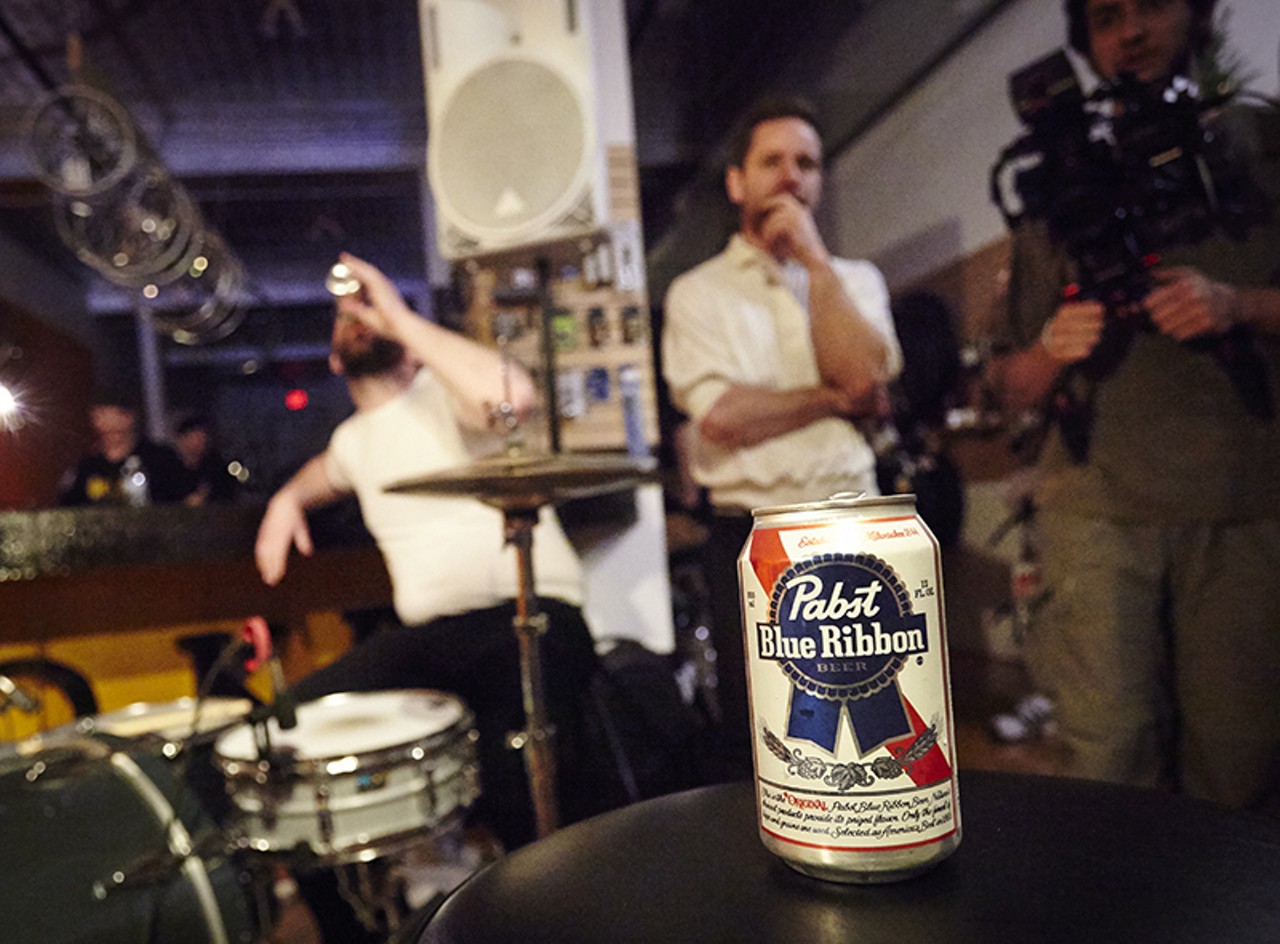 What's a south-side music event without PBR?