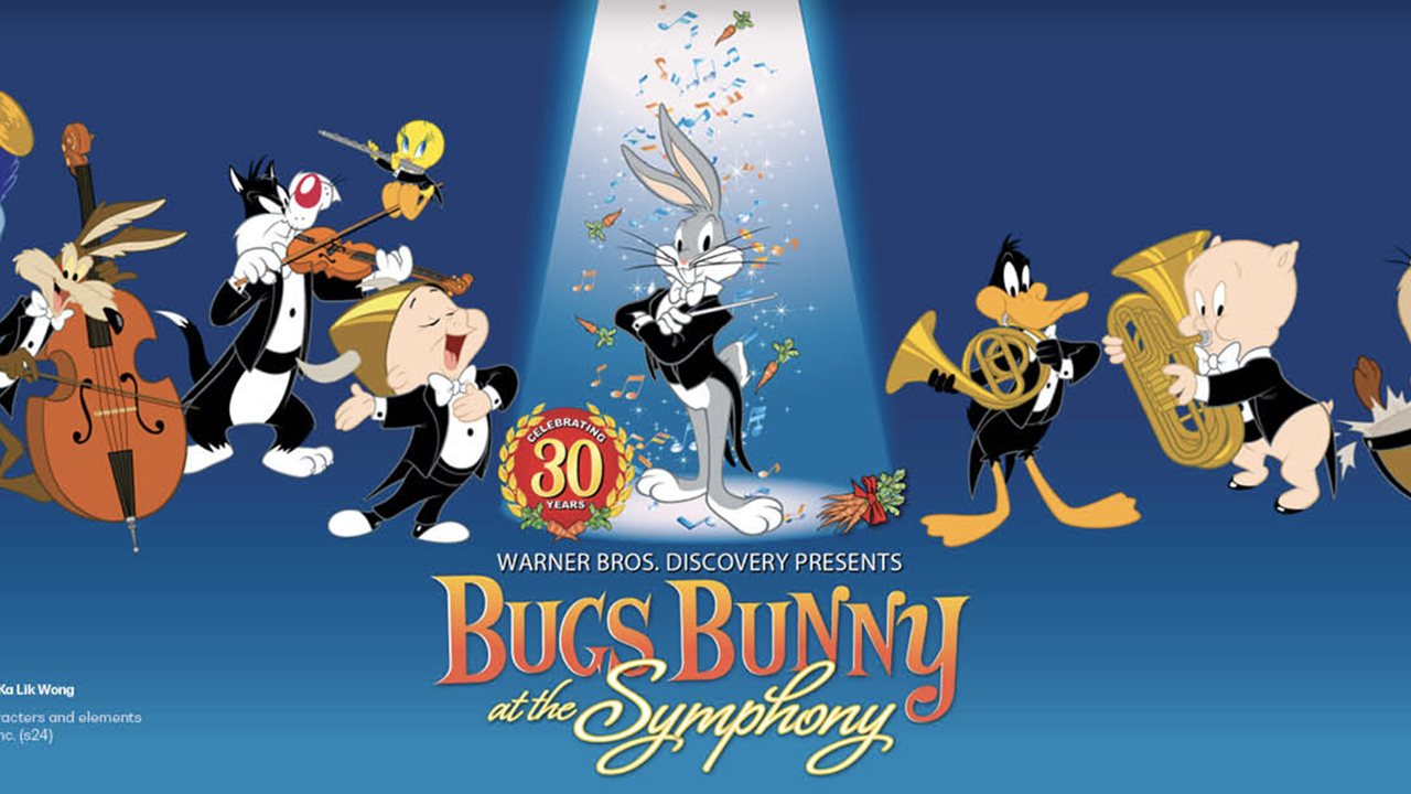 On May 11 at Stifel Theatre,Bugs Bunny at the Symphony features Looney Tunes animated shorts while the orchestra performs the original scores live.