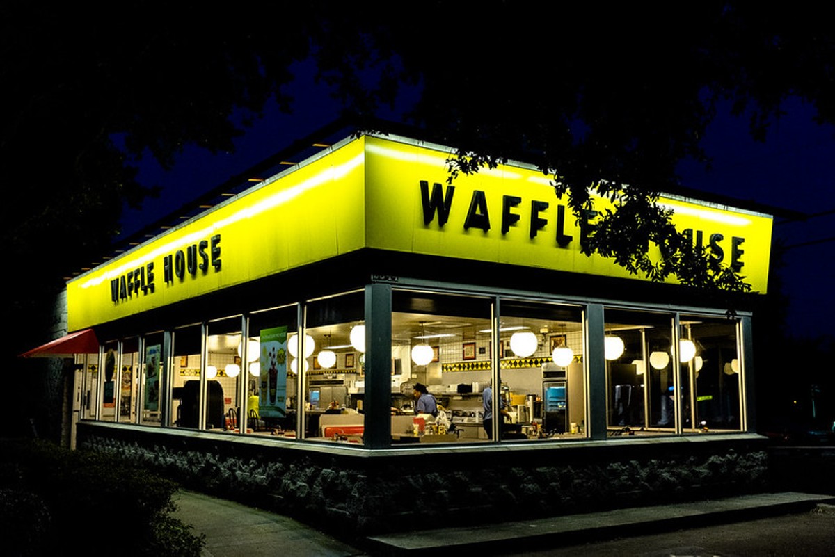 A robber who parked outside a Waffle House outed himself in an unusual way in 2021, court records show.