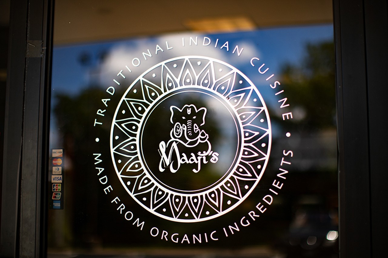 Maaji's features traditional Indian cuisine made from organic ingredients.