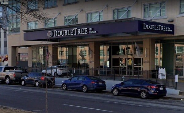 Double Tree hotel in Central West End