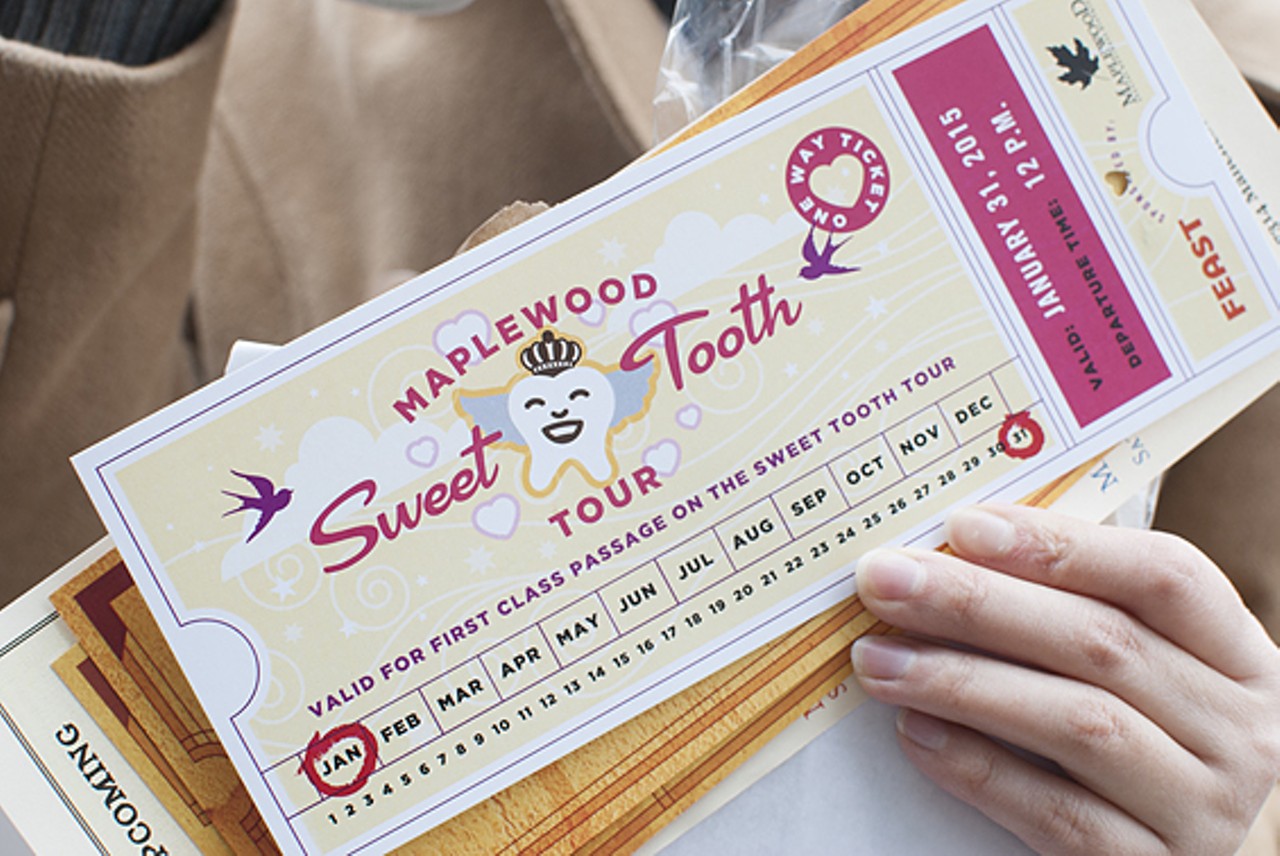 Maplewood Sweet Tooth Tour ticket.